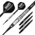 Set sageti darts soft ONE80 kaori Miura negru  20g, 90% wolfram