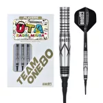 Set sageti darts soft ONE80 kaori Miura negru  20g, 90% wolfram