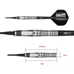 Set sageti darts soft ONE80 kaori Miura negru  20g, 90% wolfram