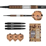 Set darts One80 Luxor Zeta soft 20g 90% tungsten