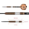 Set darts One80 Luxor Zeta steel 23g 90% wolfram