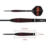 Set sageti darts One80 steel Wraith W04, 22g, 90% wolfram