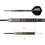 Set darts steel One80 Tengku Shah 23g, 90% tungsten