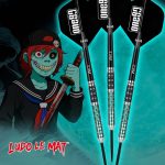Set darts steel One80 Ludo Le Mat 22g, 90% tungsten