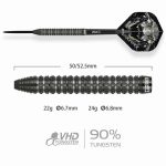 Set sageti darts One80 Crocforce CF1, 22g, 90% wolfram