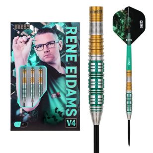   Set sageti darts steel One80 rene Eidams V4, 22g, 90% wolfram