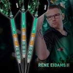 Set sageti darts steel One80 rene Eidams V4, 22g, 90% wolfram