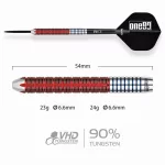 Set sageti darts steel One80 Alexis Toylo Coolcat II 23g, 90% wolfram