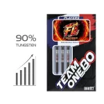 Set sageti darts steel One80 Frederic Lovatin, 18g 90% wolfram