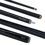 Tac snooker PowerGlide Noir din fibra de sticla, 144 cm, 9.5 mm