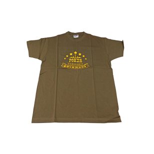 Tricou poker ARMY, verde, marimea S