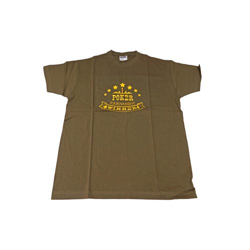 Tricou poker ARMY, verde, marimea S