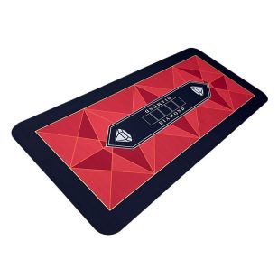 Postav POKER Diamond rosu gumirozat 180x90 cm