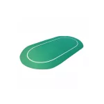 Husa masa poker cauciucat, 180x90 cm, verde