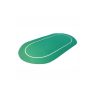 Husa masa poker cauciucat, 180x90 cm, verde
