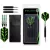 Set sageti darts steel XQ Max Black Coated 23g, brass