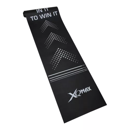 Covor darts PVC XQ Max, negru, 300cm x 62cm