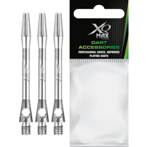 Tija darts lunga XQ Max aluminiu, 47mm argintiu