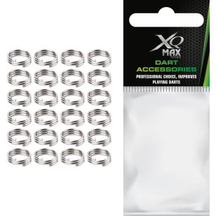XQ Max, inel de fixare darts argintiu