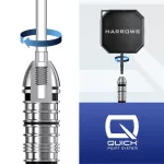 Cheie si husa Harrows Premium Quick Point Tool, negru
