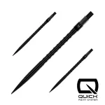 Varf darts Harrows Quick Point HM grip negru, 40mm