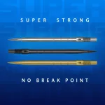 Varf darts Harrows Quick Point Micro Grip negru, 35mm