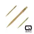 Varf darts Harrows Quick Point HM Grip, auriu 30mm