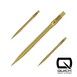 varf darts Harrows Quick Point HM Grip auriu, 35mm