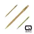 varf darts Harrows Quick Point HM Grip auriu, 35mm