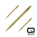 Varf darts Harrows Quick Point Micro grip auriu, 35mm
