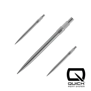 Varf darts Harrows Quick Point, argintiu 30mm