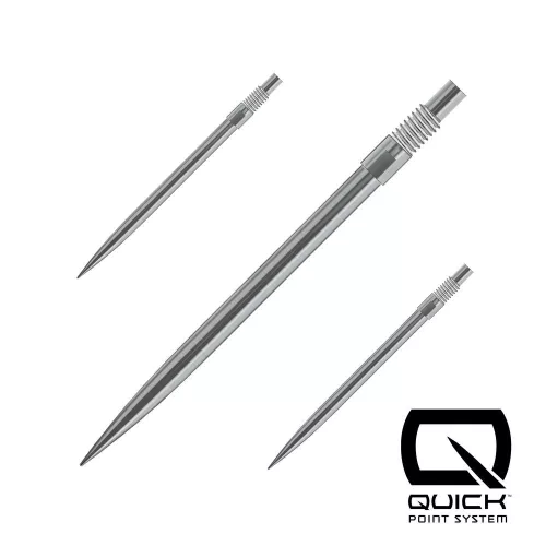 Varf darts Harrows Quick Point, argintiu 35mm