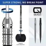 Varf darts Harrows Quick point, argintiu 40mm