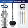 Varf darts Harrows Quick Point Micro grip argintiu, 40mm