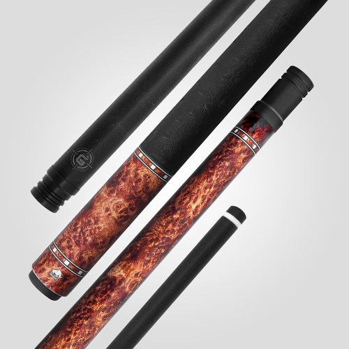 Tac biliard Pool Rhino G-W Amboyna cu varf din carbon 12,5mm
