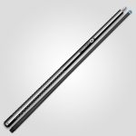 Tac biliard Pool Rhino Nebula 2 Jet Black cu varf din carbon 12,5mm