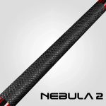 Tac biliard Nebula 2 Crimson Red cu varf carbon 12.4mm Sport Wrap