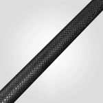 Tac biliard Rhino Luminax Jet Black cu varf carbon 12.5mm Sport Wrap