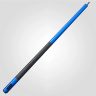   Tac biliard Rhino Luminax Ocean Blue cu varf carbon 12.5mm Sport Wrap