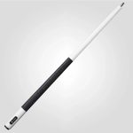 Tac biliard Rhino Luminax White Pearl cu varf carbon 12.5mm Sport Wrap