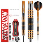 Set sageti darts Red Dragon steel Amberjack 11, 90% wolfram, 30g