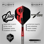 Set sageti darts steel Red Dragon Darts 50 Years - Penetrator 1, 25g 95% wolfram