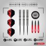 Set sageti darts steel Red Dragon Darts 50 Years - Penetrator 1, 25g 95% wolfram
