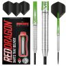 Sageti darts Red Dragon steel Featherlite 2, 12g, 85% tungsten