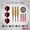   Set sageti darts steel Red Dragon 50 Years Golden Virgin 5, 24g, 90% wolfram