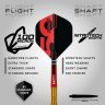   Set sageti darts steel Red Dragon 50 Years Golden Virgin 5, 24g, 90% wolfram