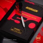 Set sageti darts steel Red Dragon Darts 50 Years Hexoset 3, 25g, 85% wolfram