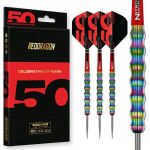 Set sageti darts steel Red Dragon Darts 50 Years - Shockwaves, 26g 90% wolfram