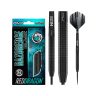 Set sageti darts RedDragon steel Razor Edge Black, 85% wolfram, 24g