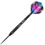 Sageti darts RedDragon steel Peter Wright Snakebite 3 negru 22g, 90% tungsten